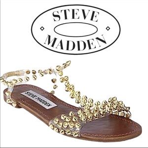 Steve Madden studded jelly sandals